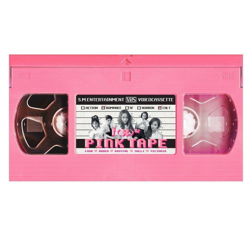 cover album Pink Tape milik f(x) (youtube.com/fx)