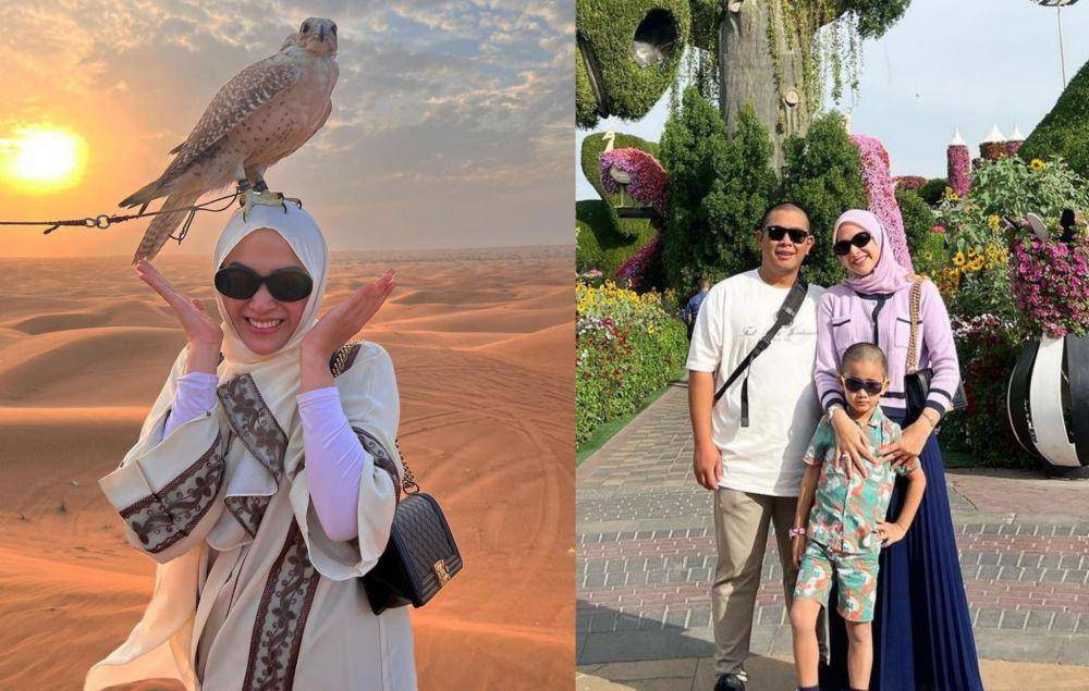 potret liburan keluarga Nina Zatulini (instagram.com/ninazatulini22)
