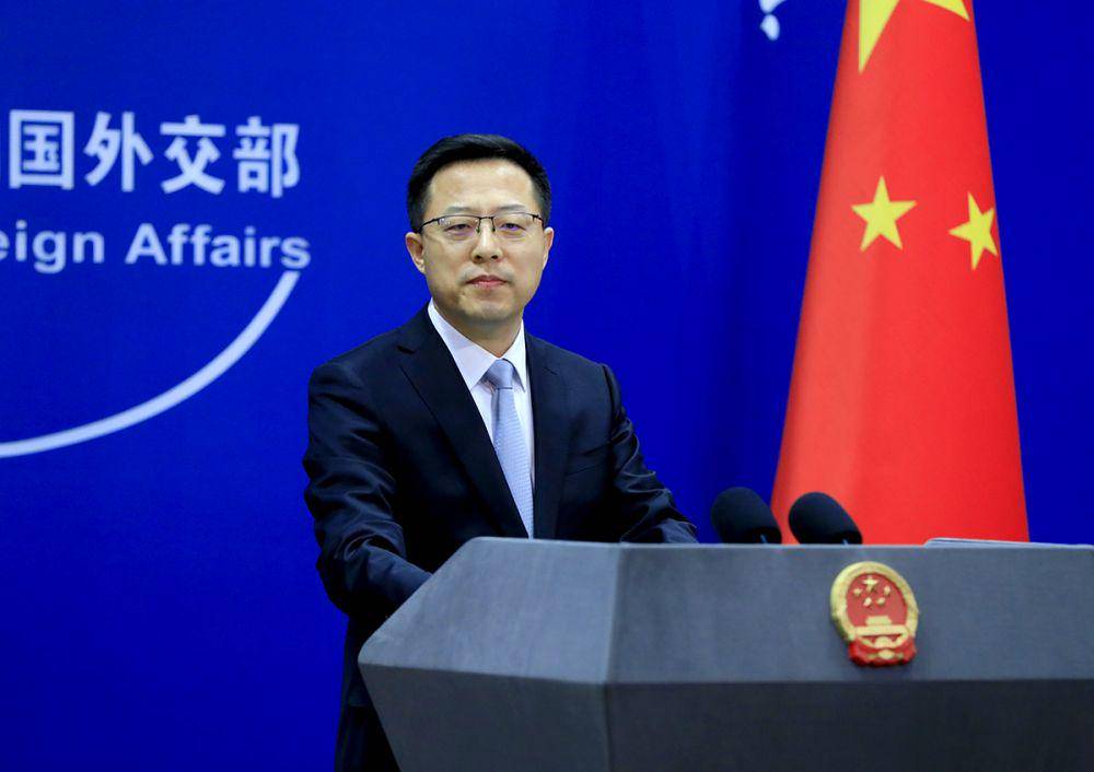 Zhao Lijian, diplomat China. (Twitter.com/@MFA_China)
