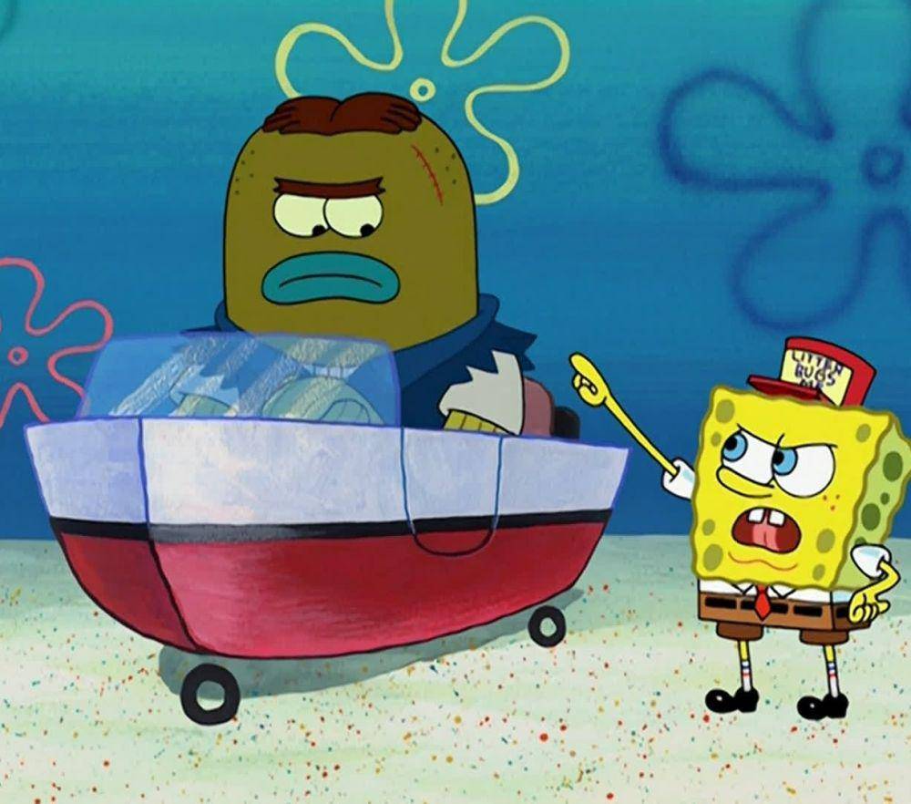 cuplikan episode “SpongeBob Meets the Strangler” (dok. Nickelodeon/SpongeBob SquarePants)