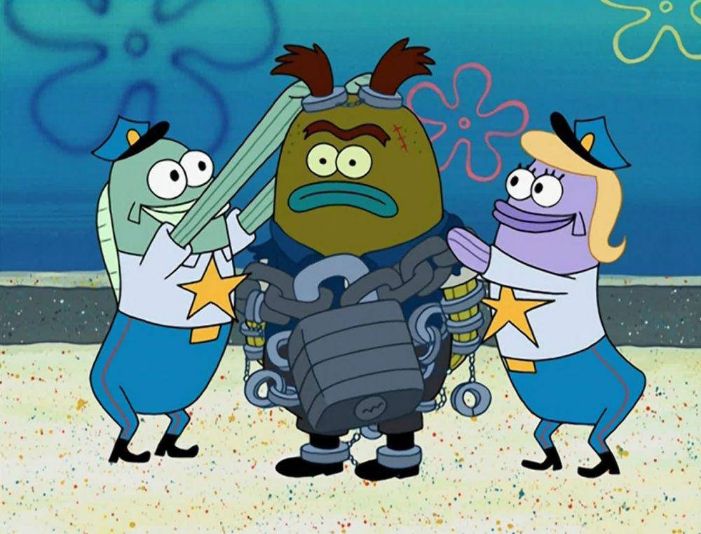 Tattletale Strangler (dok. Nickelodeon/SpongeBob SquarePants)