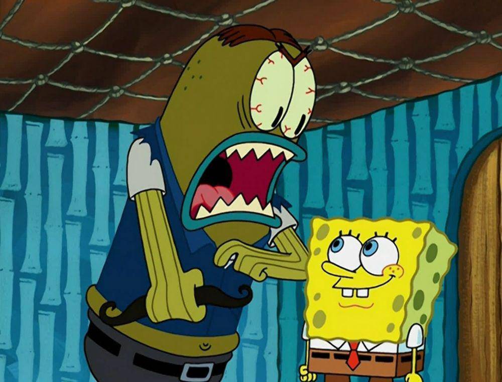 cuplikan episode “SpongeBob Meets the Strangler” (dok. Nickelodeon/SpongeBob SquarePants)