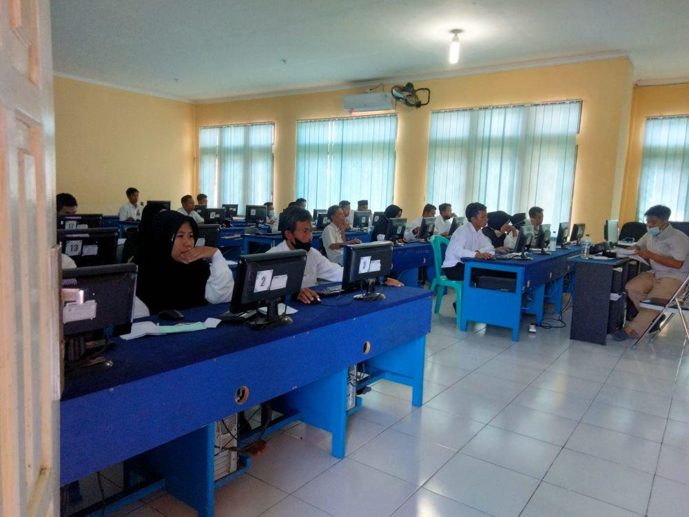 2.690 Peserta Calon PPS di Lombok Timur Ikuti Tes CAT