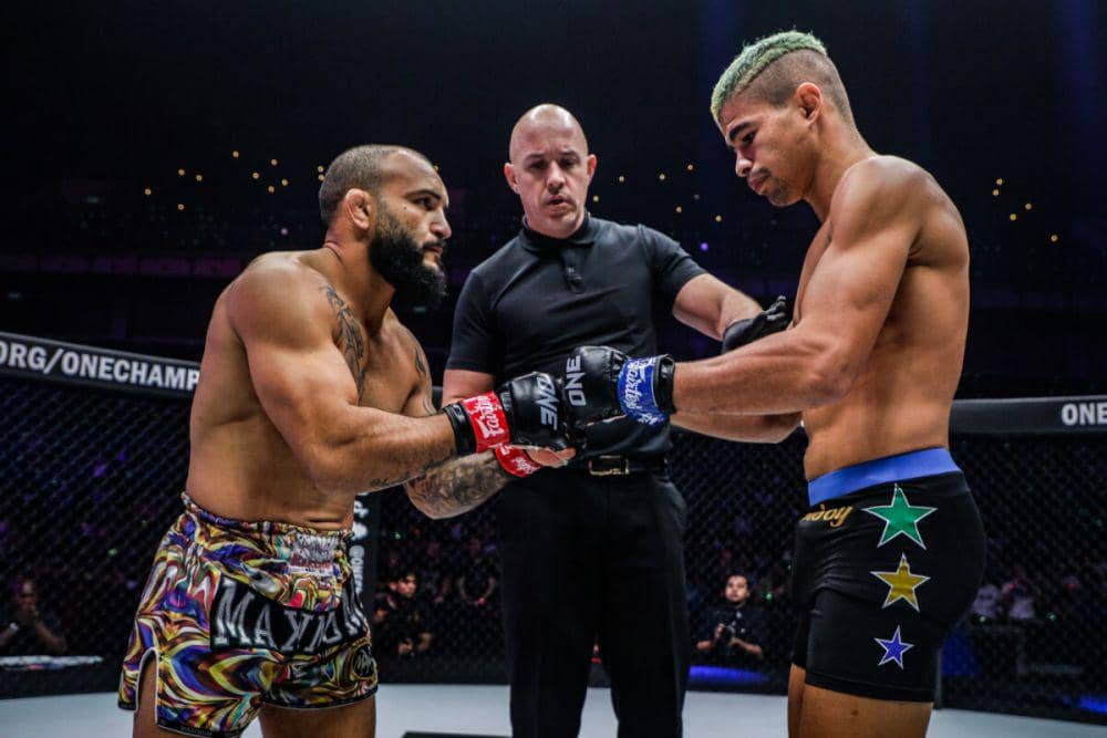 John Lineker dan Fabricio Andrade akan kembali bertemu di ONE Fight Night 7 (dok. ONE Championship)