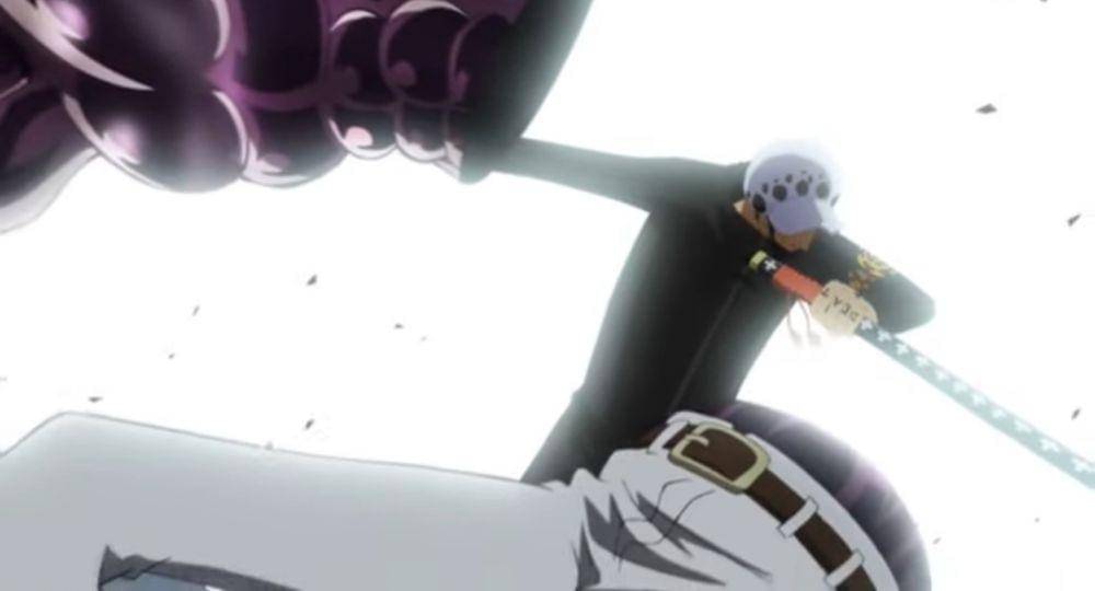 Law lawan Vergo. (Dok. Toei Animation/One Piece)