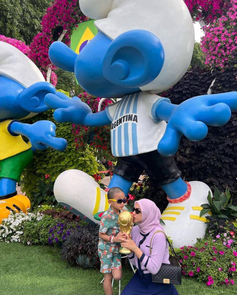 potret liburan keluarga Nina Zatulini (instagram.com/ninazatulini22)