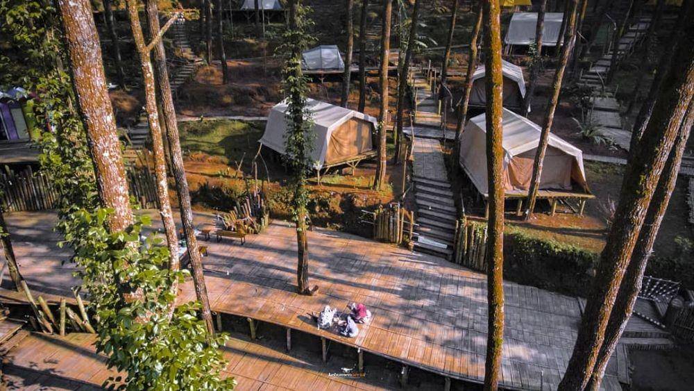 potret DeLoano Glamping (instagram.com/kebumenaerial)