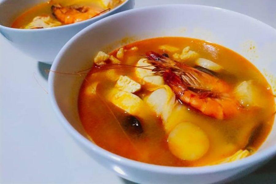 Resep Sup Tomyam ala Resto, Cukup Masak di Rumah