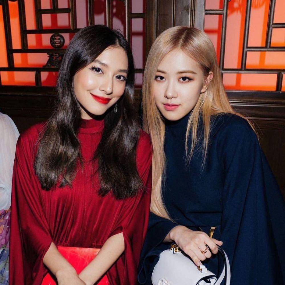 potret Mew Nittha bersama Rose Blackpink (instagram.com/mewnittha)