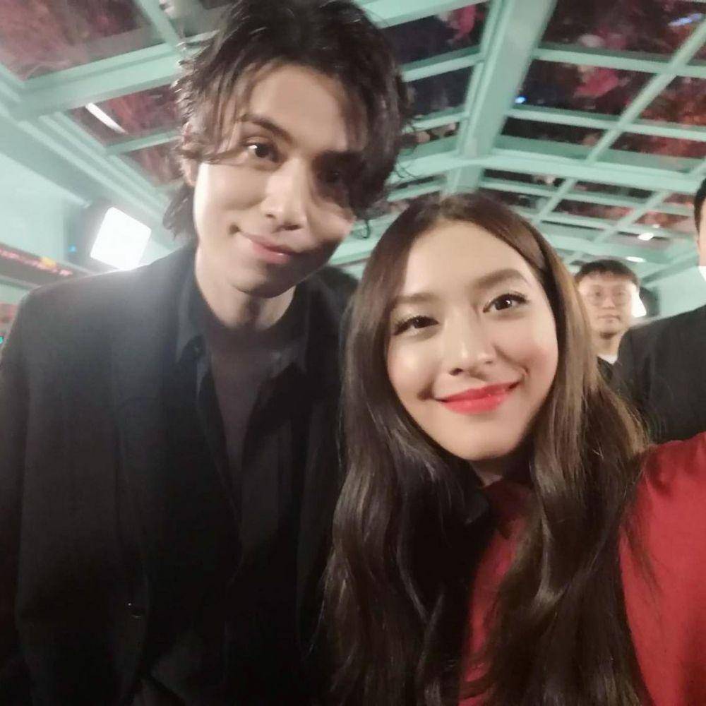 potret Mew Nittha bersama Lee Dong Wook (instagram.com/mewnittha)