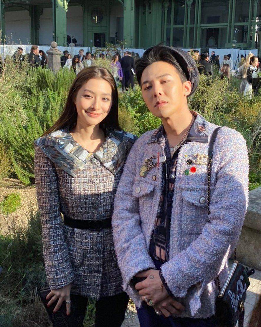 potret Mew Nittha bersama G-Dragon (instagram.com/mewnittha)