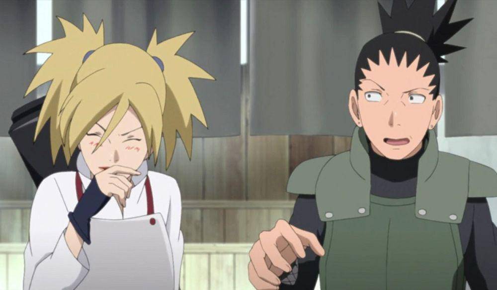 Shikamaru Nara dan Temari (dok. Pierrot/Naruto Shippuden)