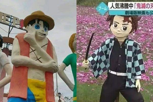 12 Potret Fail Patung Karakter Anime, Gak Ada Mirip-miripnya
