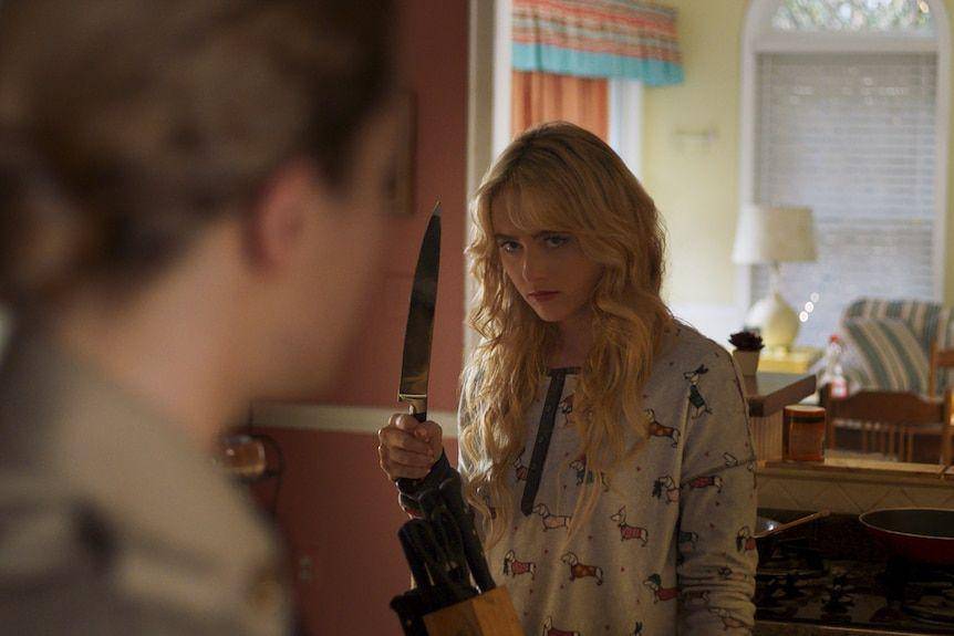 Kathryn Newton dalam film Freaky (dok. Blumhouse Productions/Freaky)
