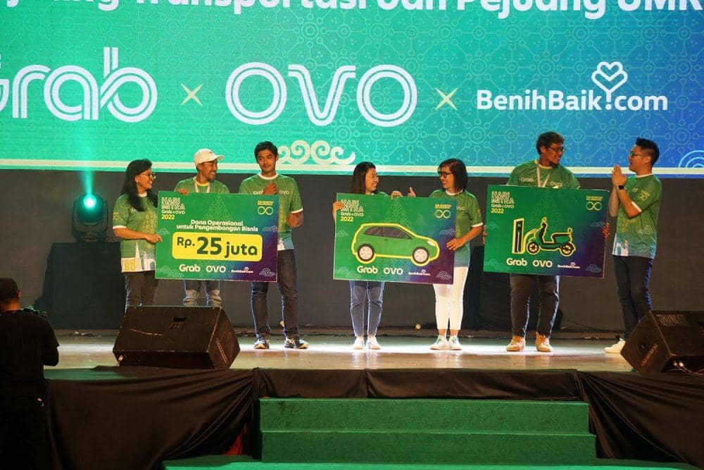 Grab gelar Hari Mitra Grab & OVO serta HAJATAN untuk mengapresiasi mitra di berbagai kota (Dok. IDN Times)