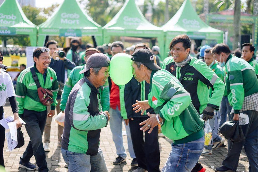 Grab gelar Hari Mitra Grab & OVO serta HAJATAN untuk mengapresiasi mitra di berbagai kota (Dok. IDN Times)
