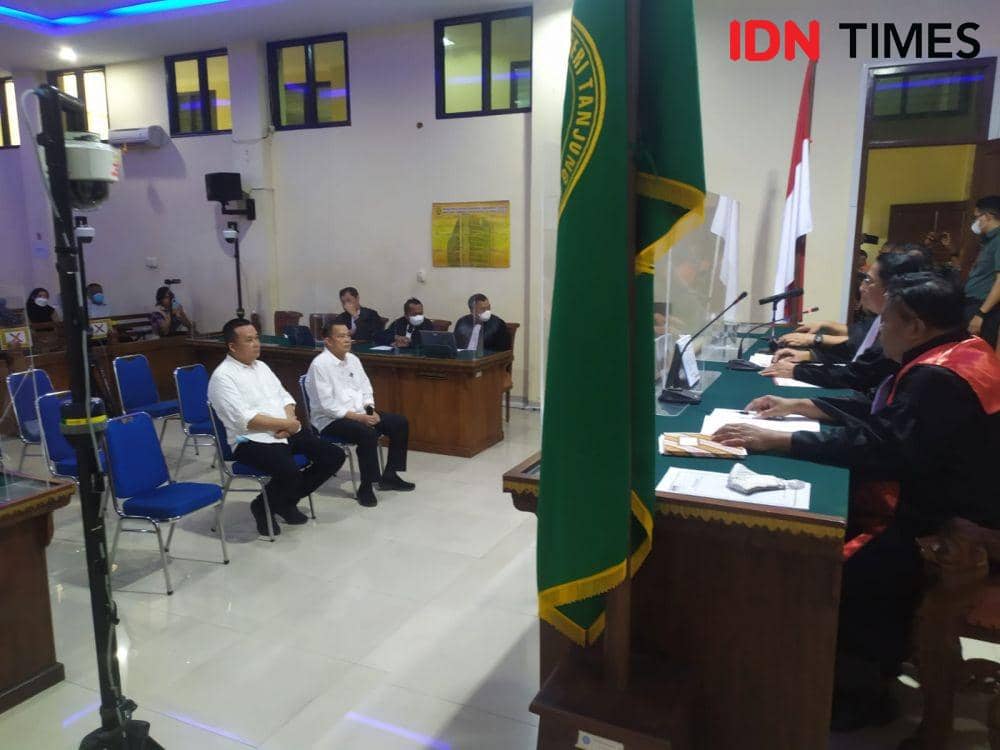 Heryandi dan Basri Didakwa Terima Rp3,4 Miliar SBMPTN SMMPTM Unila