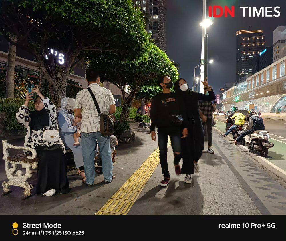 hasil tangkapan realme 10 Pro+ 5G (IDN Times/Alfonsus Adi Putra)