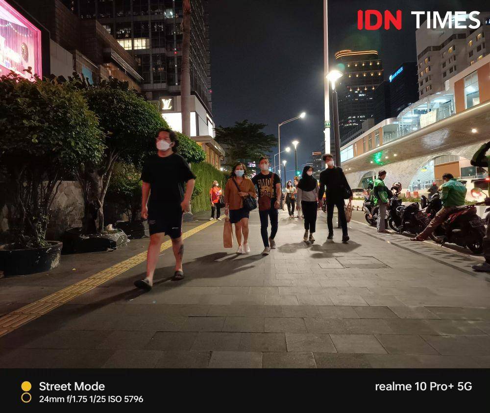 hasil tangkapan realme 10 Pro+ 5G (IDN Times/Alfonsus Adi Putra)
