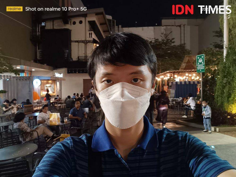 hasil tangkapan realme 10 Pro+ 5G (IDN Times/Alfonsus Adi Putra)