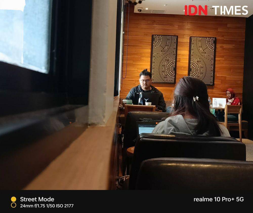 hasil tangkapan realme 10 Pro+ 5G (IDN Times/Alfonsus Adi Putra)