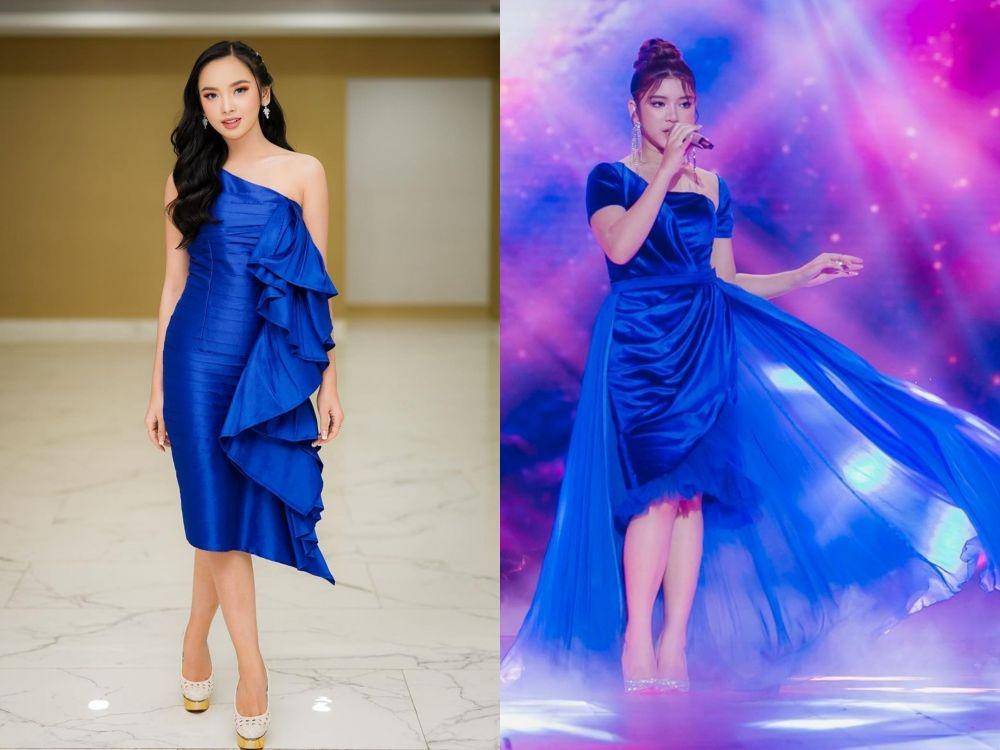 Adu gaya dress Lyodra Ginting vs. Tiara Andini (instagram.com/lyodraofficial | instagram.com/tiaraandini)