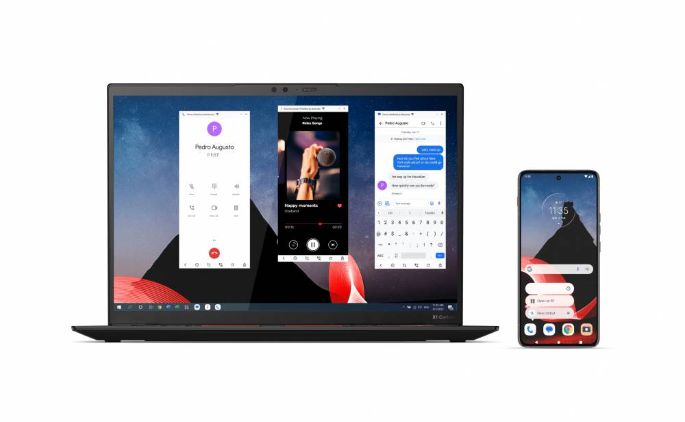 potret fitur app streaming (motorola.com)