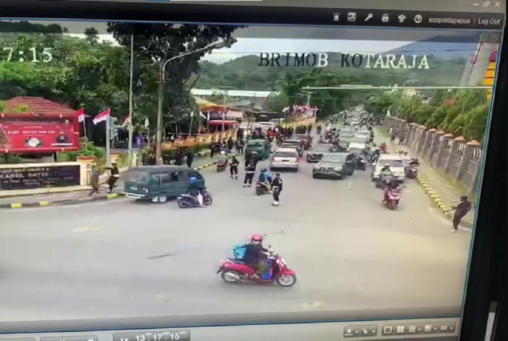 Suara Tembakan Terdengar, Massa Lukas Enembe Serbu Mako Brimob Papua