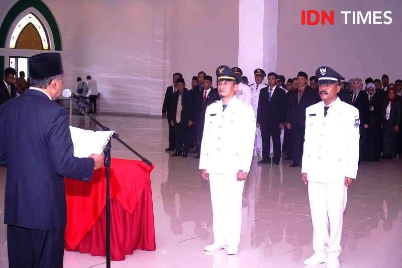 Proses pelantikan pejabat ASN PPU (IDN Times/Ervan)