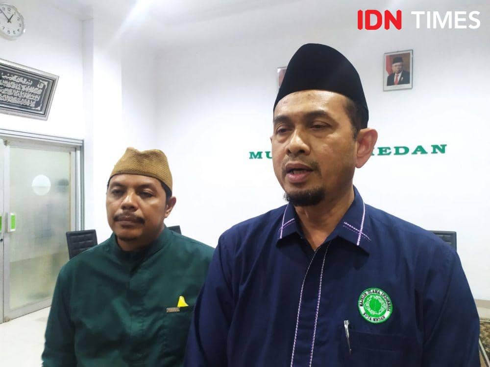 Ketua Umum MUI Medan Hasan Matsum. (Prayugo Utomo/IDN Times)
