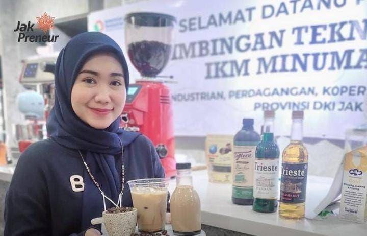 Anissa saat mengikuti bazaar Jakpreneur (Dok. Instagram/jakpreneur)