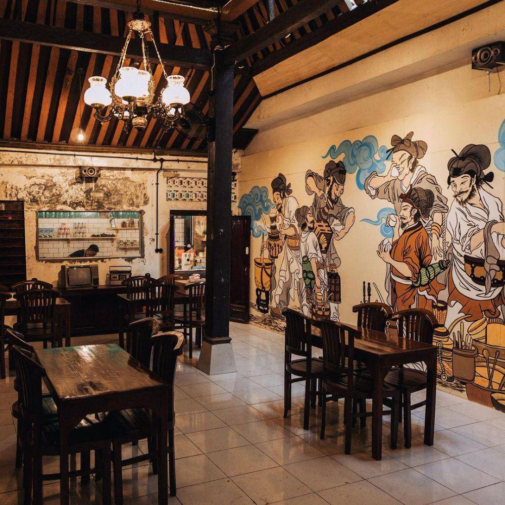 desain interior Kedai Chá Wǎn (instagram.com/kedai.chawan)