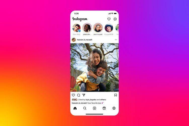 perubahan tampilan Instagram (dok. Instagram)