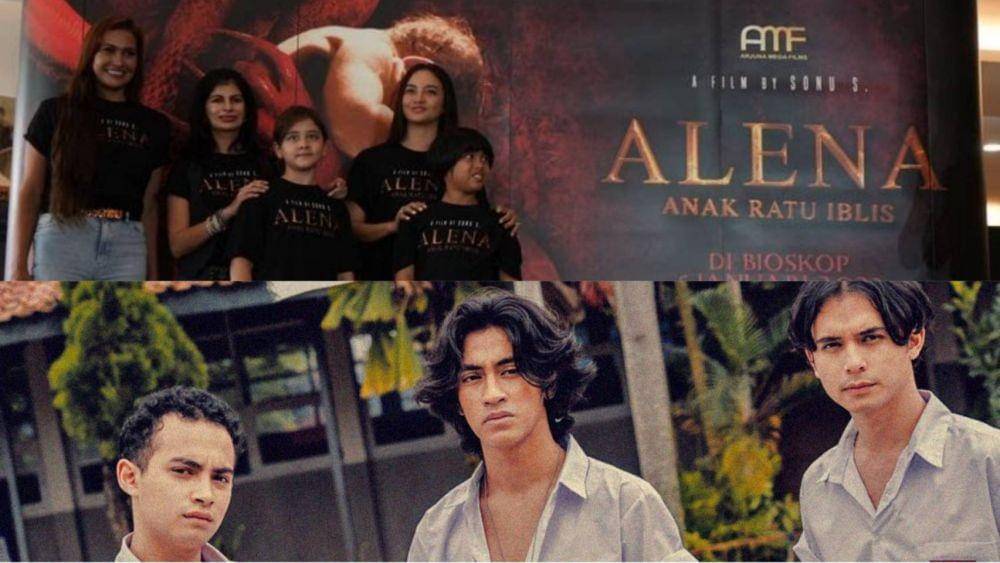 ilustrasi film alena anak ratu iblis dan balada si roy (Dok. Arjuna Mega Film | @filmbaladasiroy)