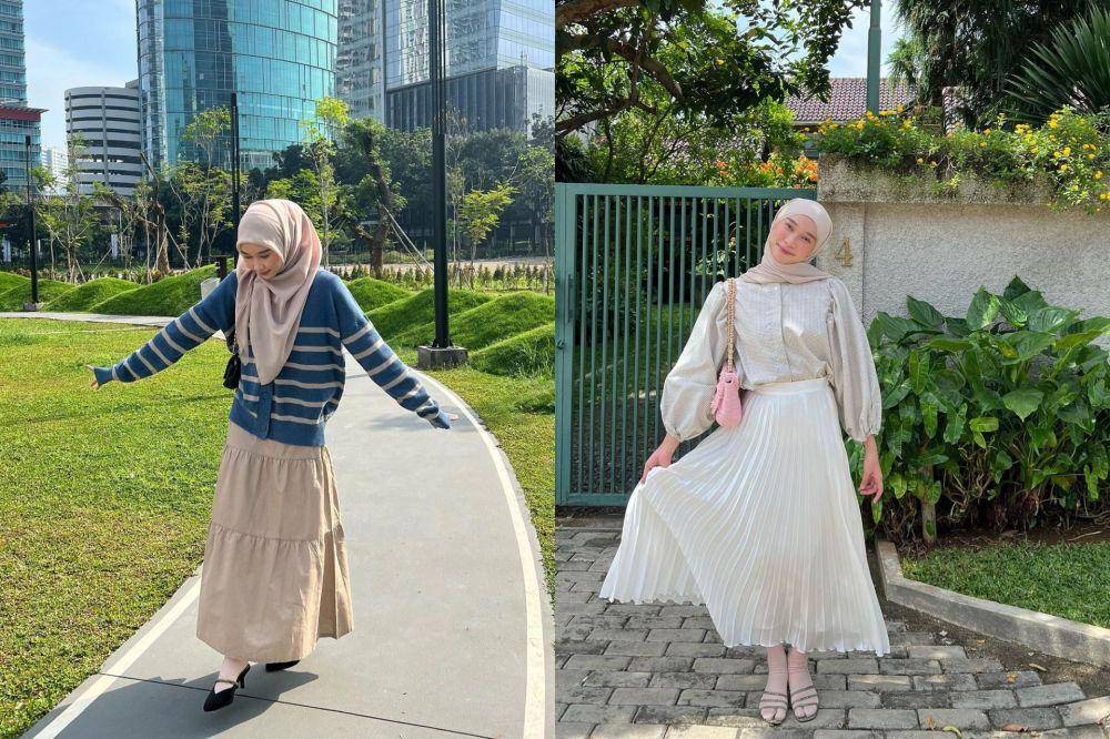 OOTD hijab untuk kuliah ala Astri Ratnasari (instagram.com/nasariastri)