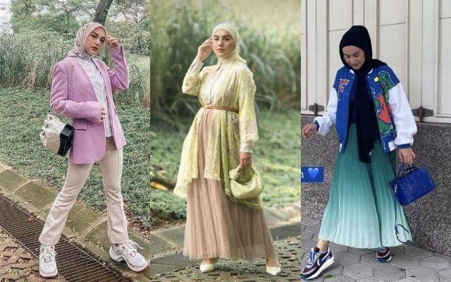 10 Inspirasi OOTD Colorfull Ala Irish Bella, Seger Banget!