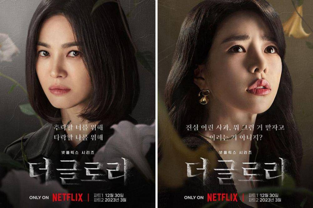kolase poster karakter drama The Glory (instagram.com/netflixkr)