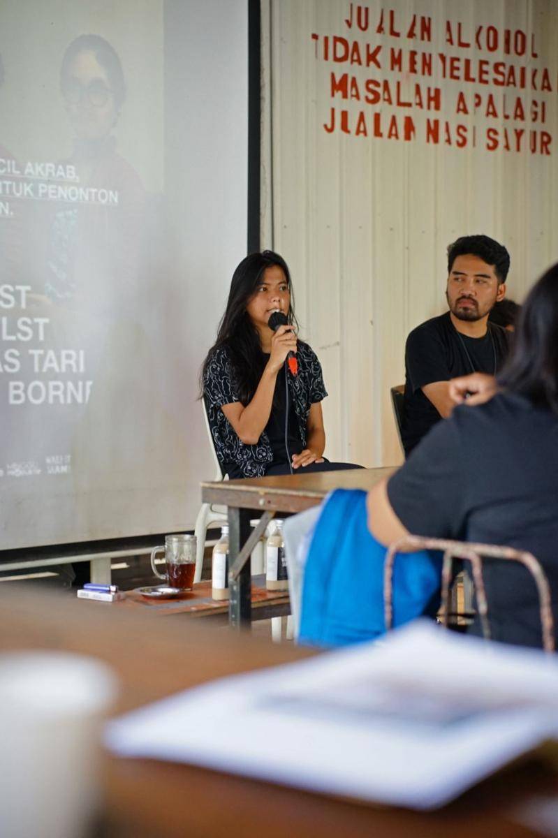 Konferensi pers Dara Setara di Liberates Creative Colony, Rabu (11/1/2023). (Istimewa/Dok. Dara Setara - FSTVLST).