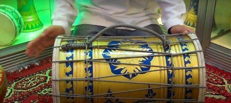 ilustrasi alat musik marawis (YouTube.com/Toko Madinah)