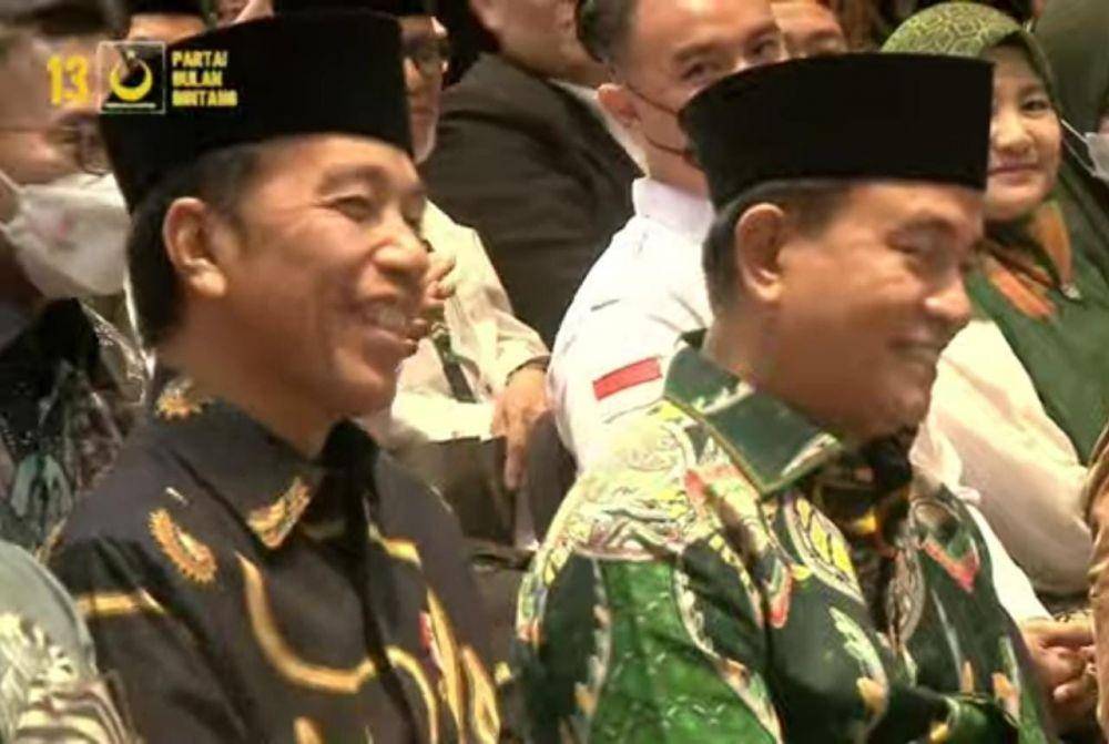 Rapat Koordinasi Nasional (Rakornas) dan Musyawarah Dewan Partai (MDP) Partai Bulan Bintang (PBB) di Kelapa Gading, Jakarta Utara (youtube.com/Partai Bulan Bintang)