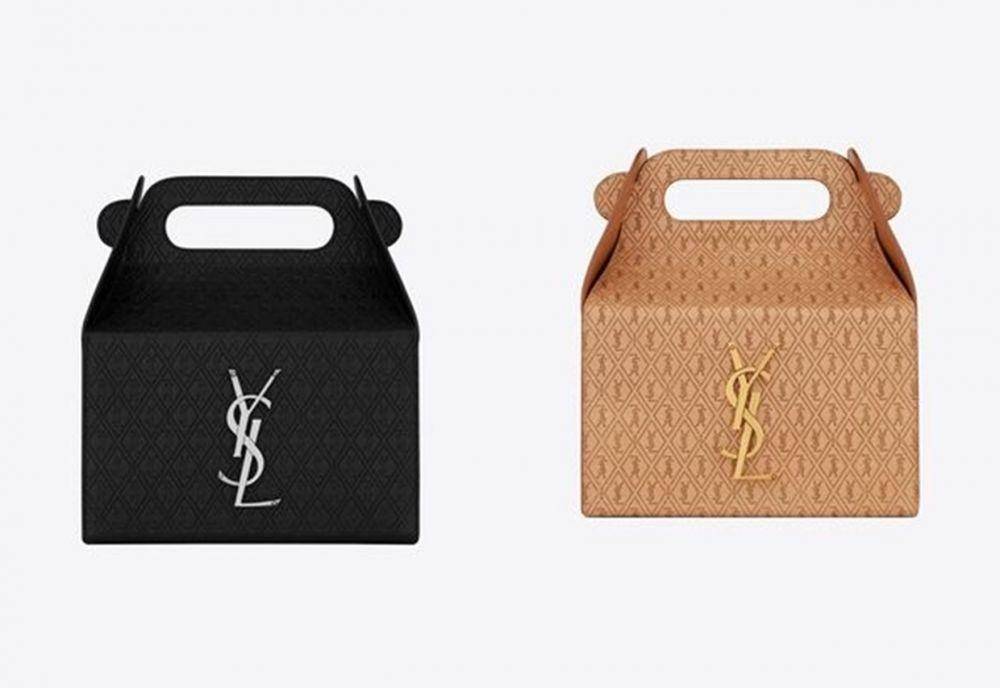 YSL TAKE-AWAY BOX IN LEATHER AND TAKE-AWAY BOX IN VEGETABLE-TANNED LEATHER (ysl.com)