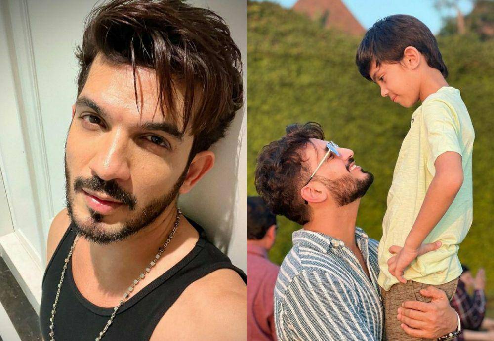 Arjun Bijlani dan putranya (instagram.com/arjunbijlani)