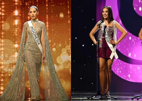 9 Potret Laksmi Suardana di Preliminary Competition Miss Universe 2022