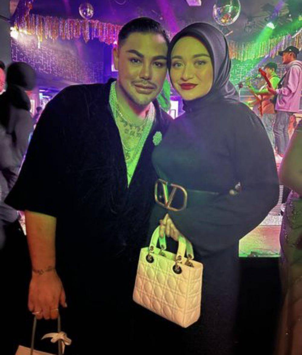 potret artis di pesta ulang tahun Ivan Gunawan (instagram.com/nathalieholscher)