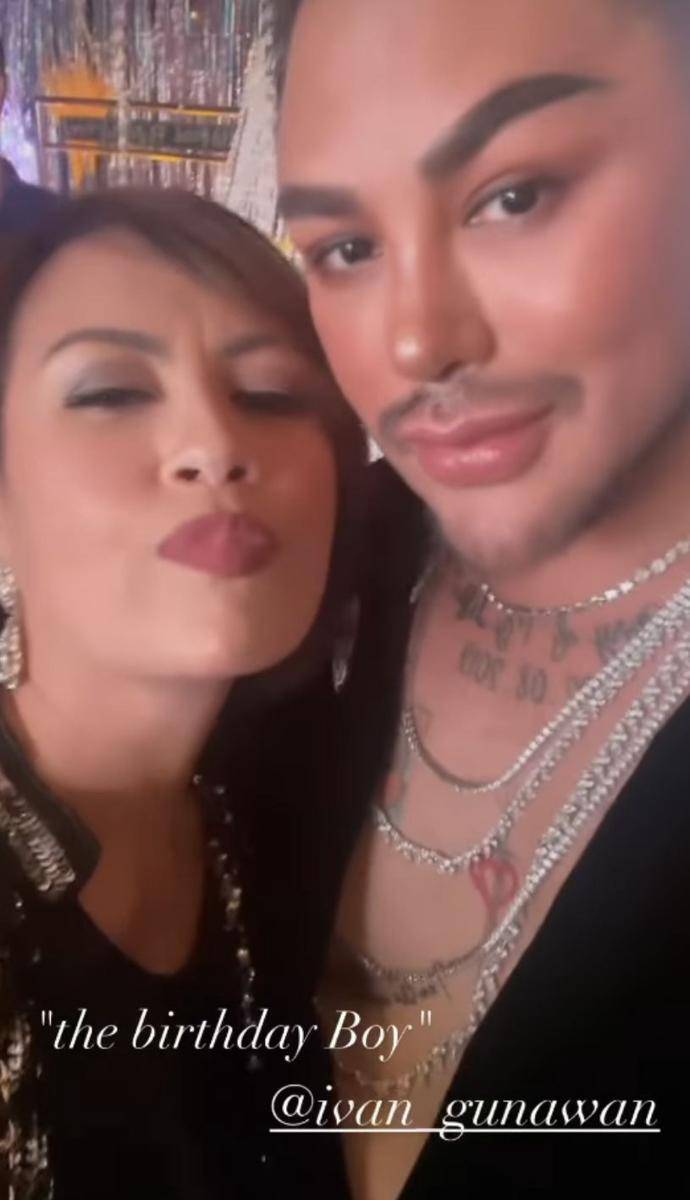 potret artis di pesta ulang tahun Ivan Gunawan (instagram.com/ivan_gunawan)