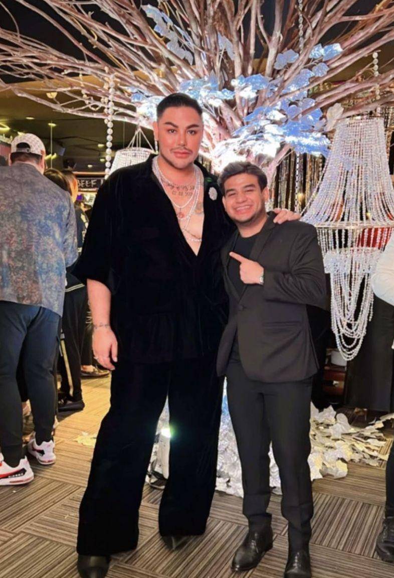 potret artis di pesta ulang tahun Ivan Gunawan (instagram.com/fadiljaidi)