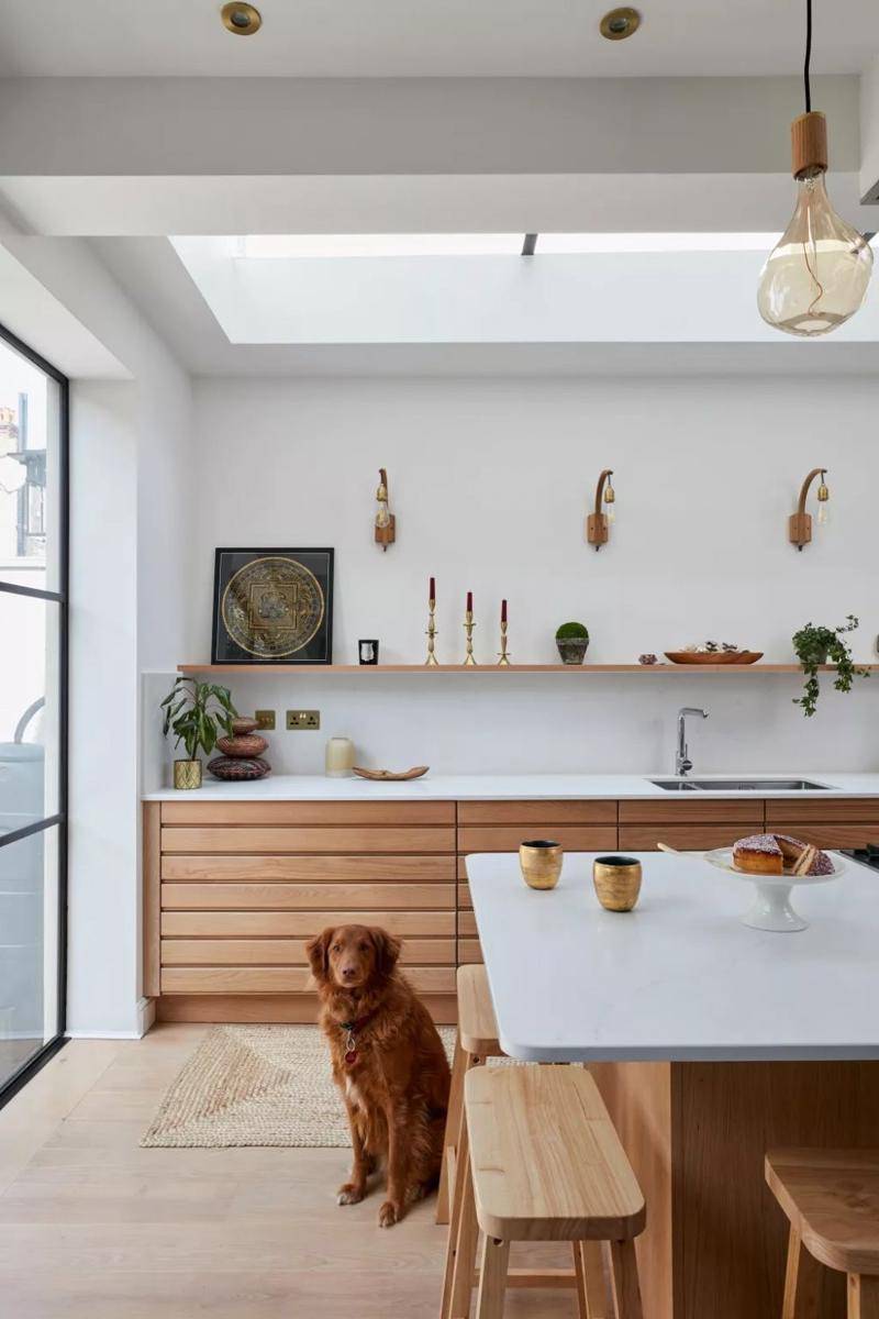 inspirasi dapur tanpa lemari kabinet dinding (livingetc.com)