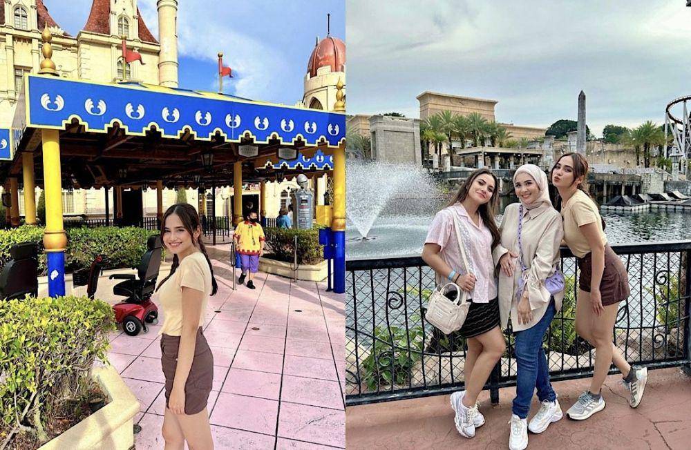 Syifa Hadju, Kesha Ratuliu dan Marsha Aruan liburan di Singapura (instagram.com/syifahadjureal)