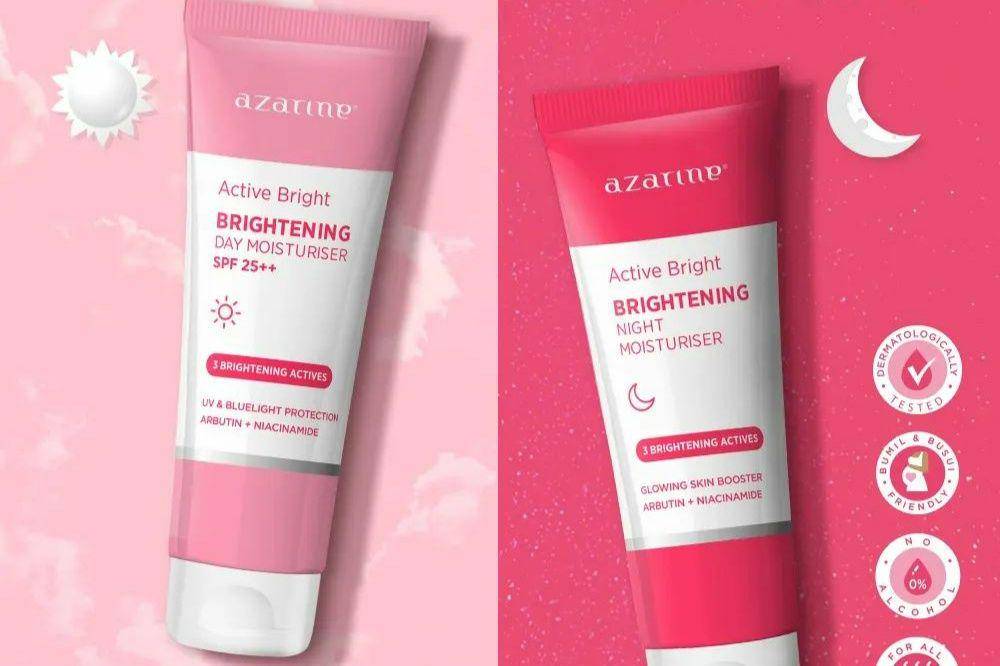 Azarine Active Bright - Brightening Day Moisturiser SPF 25++ (instagram.com/azarinecosmeticofficial)