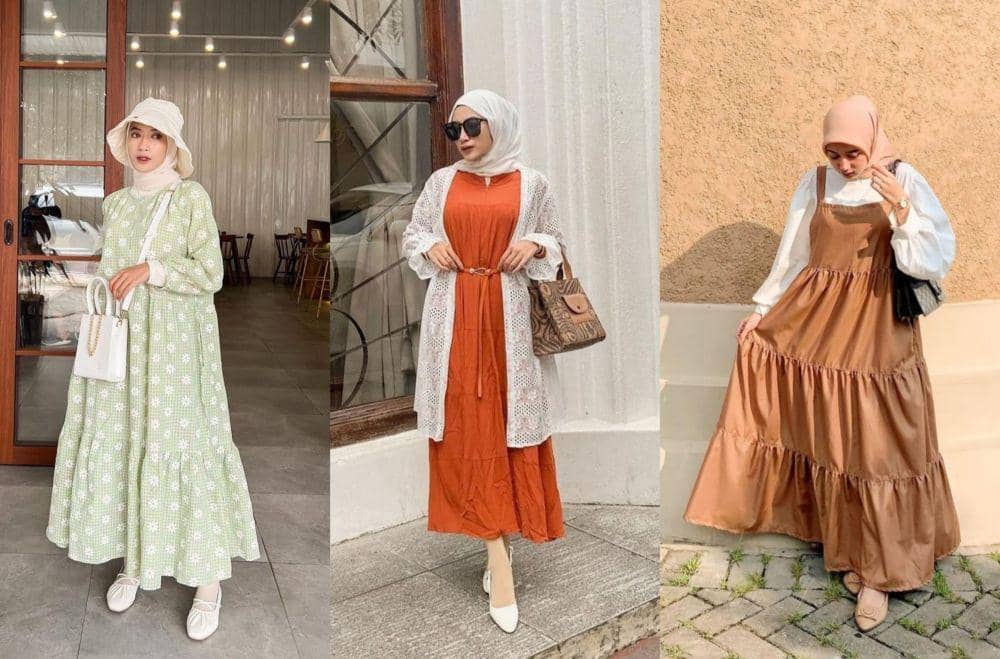 10 Dress Cerah ala Rafika Rahma, Cocok untuk ke Pantai hingga Piknik!